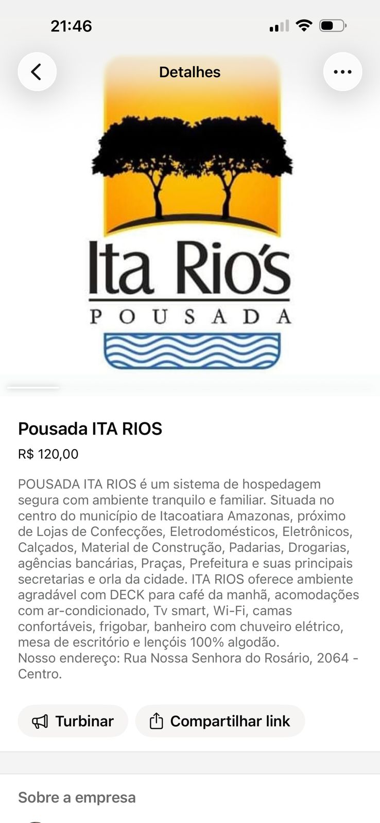 Logo Ita Rio's Pousada